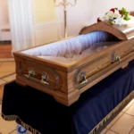 cercueil coffre haut de gamme pour un enterrement