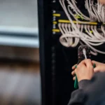 installation des raccordements fibre pour remplacer l'ADSL