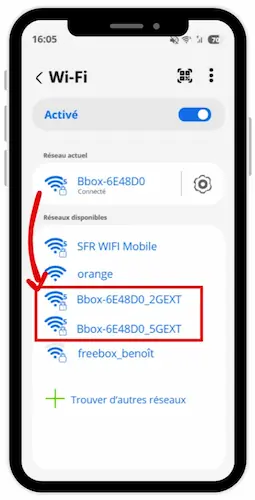 répéteur wifi nouveaux réseaux