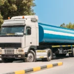 camion transportant du gaz point d'acheminement france