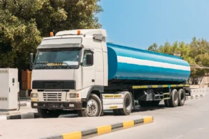 camion transportant du gaz point d'acheminement france